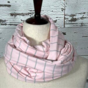 LULULEMON Vinyasa Scarf Rulu in Slalom Stripe Pretty Pink W9901S EUC